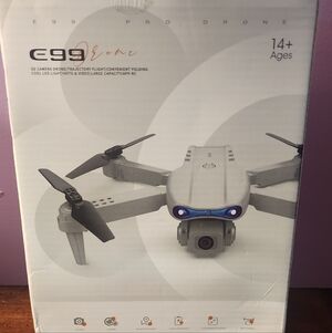 E99 Pro Drone with Camera - Silver